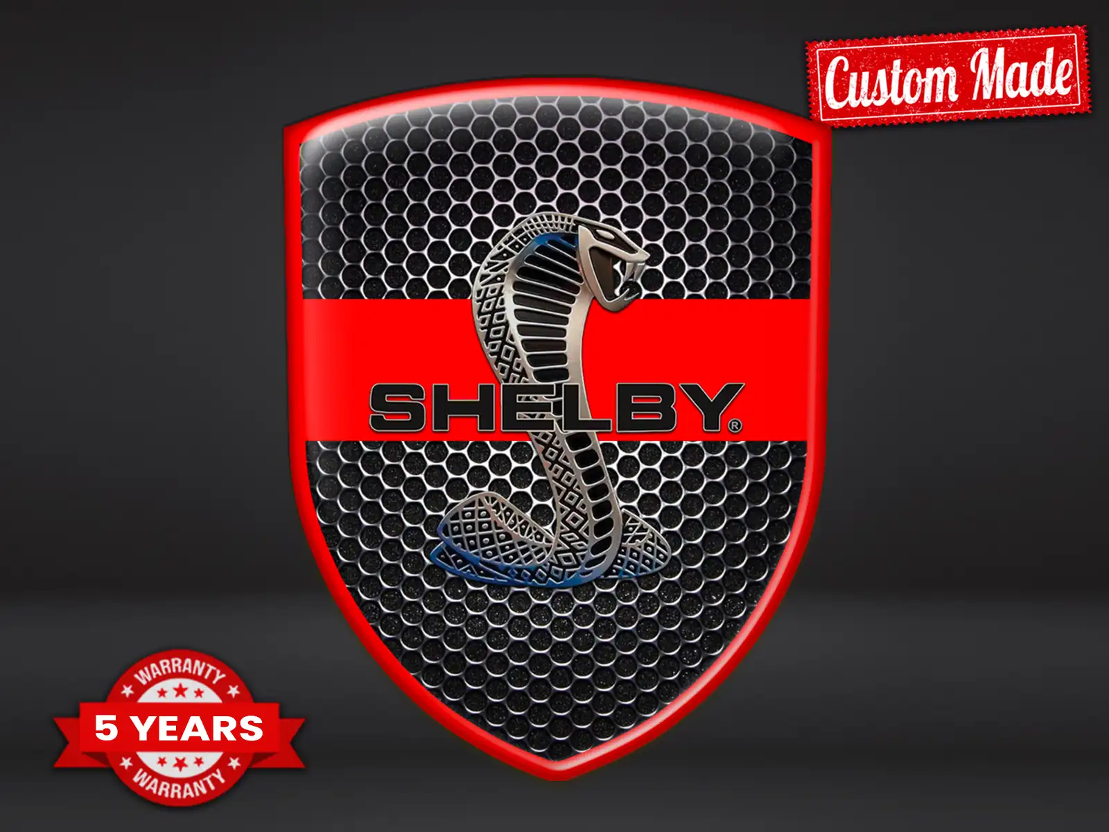 Ford Shelby Fenêtre Auto Sur Mesure Course Design Pro